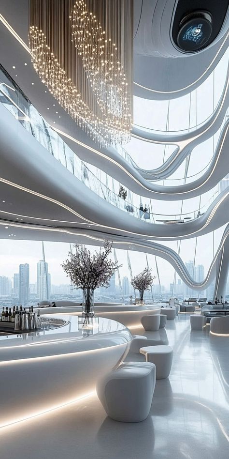 futuristic Lounge Futuristic Store Interior, Futuristic Lounge, Futuristic Store, Cafe Furniture, Store Interior, Cyberpunk 2077, Cafe Design, Cyberpunk, Living Rooms