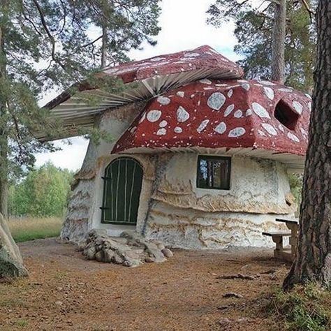 Mushroom Core, Goblincore Fairycore, Mushroom Cottage, Fairycore Aesthetic, Casa Vintage, Mushroom House, Pretty Places, House Inspiration, Cottage Core