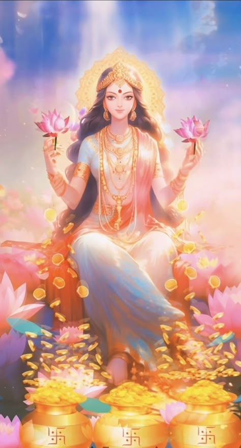 Diwali Goddess, Diwali Creative, Saraswati Picture, Lakshmi Photos, Lord Durga, Ganpati Bappa Wallpapers, Saraswati Goddess, Pictures Of Shiva, Indian Goddess