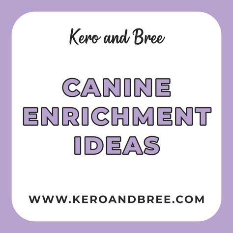 Welcome to Canine Enrichment Ideas - your go-to board for tips and inspiration relating to all things dog enrichment, where you'll discover ways to engage and entertain your dog. Get ready for endless fun and enriching experiences! Diy Dog Enrichment, Puppy Enrichment, Dog Enrichment Ideas, Games For Dogs, Canine Enrichment, Brain Games For Dogs, Different Types Of Dogs, Diy Dog Toys, Puppy Day