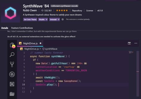 Vs Code Theme, Vscode Themes, Linux Rice, Vs Code, Writing Code, Glow Effect, Font Names, Cherry On Top, Color Themes