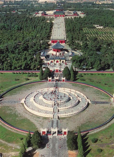 "temple of heaven" in beijing,china. Yongle Emperor, Temple Of Heaven Beijing, Turandot Opera, China Temple, China Trip, Temple Of Heaven, Asian Architecture, Travel Club, Forbidden City