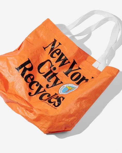 Recycle Tote Bag, Only Ny, Case Study Design, Recycled Tote, Mesh Tote Bag, Nyc Park, Graphic Design Lessons, Bag Ideas, Market Tote