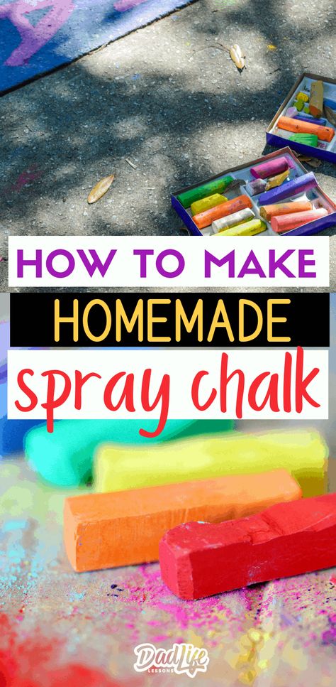 Spray Chalk Paint, Fun Easter Games, Spray Chalk, Chalk Spray Paint, Distressing Chalk Paint, Chalk Paint Recipe, Homemade Chalk Paint, Homemade Chalk, Kid Games