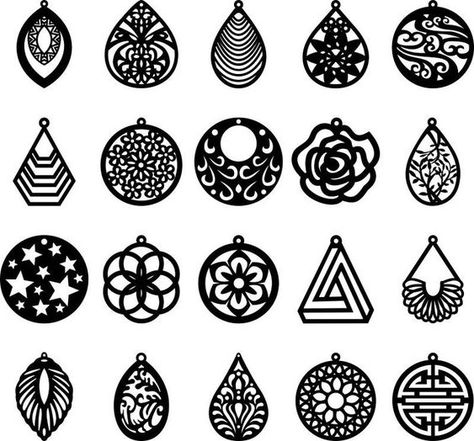 Earrings Laser Cut SVG Files, Earrings Template for Cricut, Teardrop Earrings Svg, Leather Earrings Svg, Tear Drop Cut File, Pendant Svg - Etsy UK Laser cut files #lasercutfiles laser cut files svg #lasercutfilessvg laser cut 3d files #lasercut3dfiles pattern #pattern  patterns #patterns templates #templates 3.45 Laser Cut Earrings Template, Lasercut Earings, Leather Earrings Template, Laser Cut Wood Jewelry, Lézervágott Fa, Earring Templates, Earrings Template, Silhouette Cameo 4, Jewelry Template