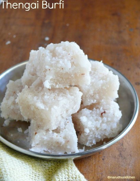 Nariyal Barfi, Coconut Burfi Recipe, Diwali Faral, Coconut Barfi Recipe, Recipe With Condensed Milk, Coconut Barfi, Coconut Burfi, Barfi Recipe, Desi Khana