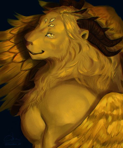 Lion Hybrid, Winged Lion, Lion, Universe, Quick Saves