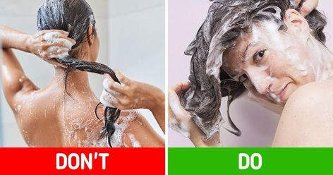 Washing and drying your hair seems like a no-brainer. But there are actually lots of mistakes many of us may be making that can sabotage our hair’s health. Maybe you think you’re doing everything right, but your hair still doesn’t look its best. Turns out, some hair care mistakes you might be unknowingly making can be standing between you and the hair of your dreams. We at Bright Side gathered some common mistakes that might be keeping you from having gorgeous hair. Hair With Extensions, Using Dry Shampoo, Fun Facts About Life, Wash Hair, Remy Hair Extensions, Real Human Hair, Washing Hair, Hair Care Routine, Wet Hair