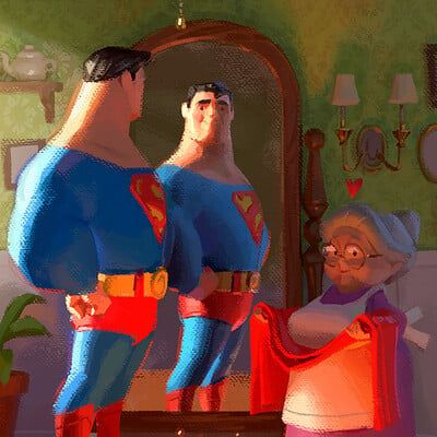 ArtStation - Gabriel Soares Clark Superman, Martha Kent, Superman Characters, Superman Costume, Superman Costumes, Superman Art, Univers Dc, Color Script, Arte Dc Comics