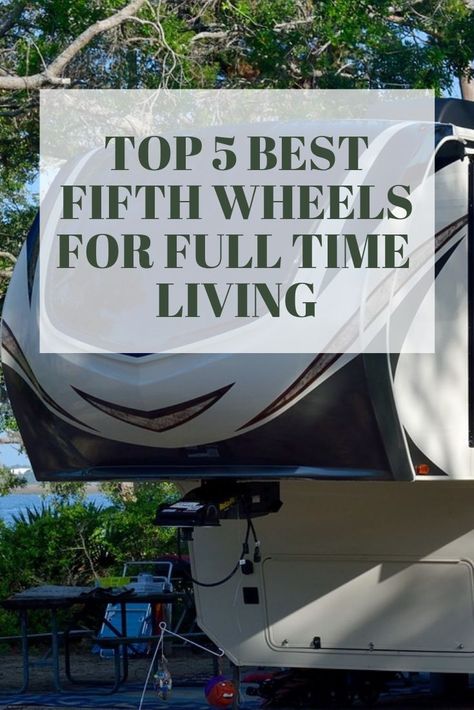 Full Time Fifth Wheel Living, Best Fifth Wheel For Full Time Living, Best Rv For Full Time Living, 5th Wheel Living Full Time, Living In A Fifth Wheel Full Time, Boho Trailer, 5th Wheel Living, Rv Living Organization, Fifth Wheel Living