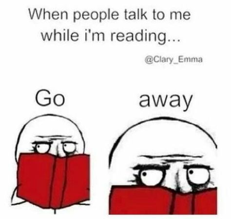 Go away, I'm reading Funny Reading Quotes, Glume Harry Potter, Reading Humor, Book Nerd Problems, Book Jokes, Reading A Book, Reading Quotes, Book Dragon, Percabeth