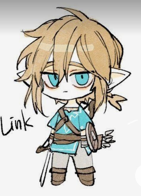 Link Chibi, Zelda Anime, Heroes Book, Link Art, Link Zelda, Nintendo Art, Zelda Art, Legend Of Zelda Breath, Steven Universe Fanart