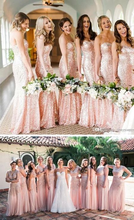 9 Fantastic Pink Wedding Dresses for Bridesmaid in 2021-2022 – Clear Wedding Invites Sparkly Pink Bridesmaid Dresses, Pink Sequin Bridesmaid Dress, Bridesmaid Lineup, Printed Bridesmaid Dress, Glitter Bridesmaid Dress, Dresses For Bridesmaid, Sparkle Bridesmaid Dress, Glitter Bridesmaid Dresses, Sparkly Bridesmaid Dress