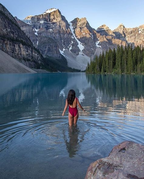 Cold Lake, Aesthetic Picture, Epic Journey, On The Road Again, Canadian Rockies, Banff National Park, Mountain Lake, Canada Travel, Landscape Photographers