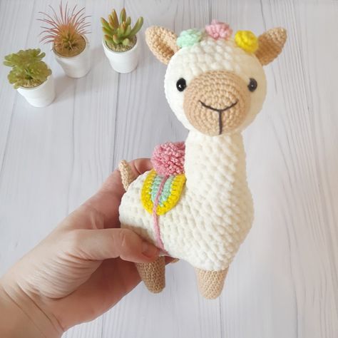 Crochet Alpaca, Boy Babies, Crochet Llama, Baby Toys 6 Months, Cow Toys, Crochet Sheep, Crochet Horse, Cute Alpaca, Animals Toys