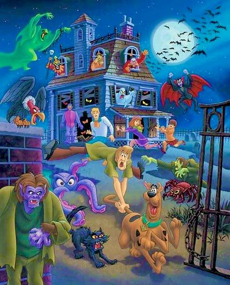 The Scooby Gang, Scooby Gang, Scooby Doo Pictures, Scooby Doo Halloween, Scooby Doo Mystery Inc, Scooby Doo Images, Scooby Doo Mystery Incorporated, Old School Cartoons, Scooby Doo Mystery