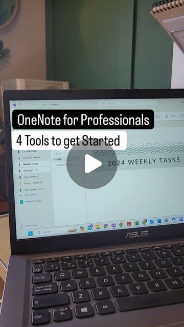 Kat MG | Productivity Planners + Templates on Instagram: "Back to basics! Here are 4️⃣ tools or functions to use in OneNote for work productivity.

I've had a lot of new customers and followers asking about the basics of OneNote features so here it is!

1️⃣ Organize your notebooks by sections. I personally wouldn't do more than 5-8 sections. 

2️⃣ Creating tables can be great for checklists, tracking and more! It's even easier to copy and paste it as well for repurposing.

3️⃣ Save your templates! Either duplicate your pages OR save as a template.

4️⃣ Hyperlink especially if you have a lot of info or resources that need to be organized.

Drop your questions in the comments below 👇

#onenotetips #microsoft #onenote #workproductivity #worktips" Onenote For Work, Microsoft Onenote Templates, One Note Tips, Planners Templates, Microsoft Onenote, Onenote Template, One Note Microsoft, Work Productivity, One Note