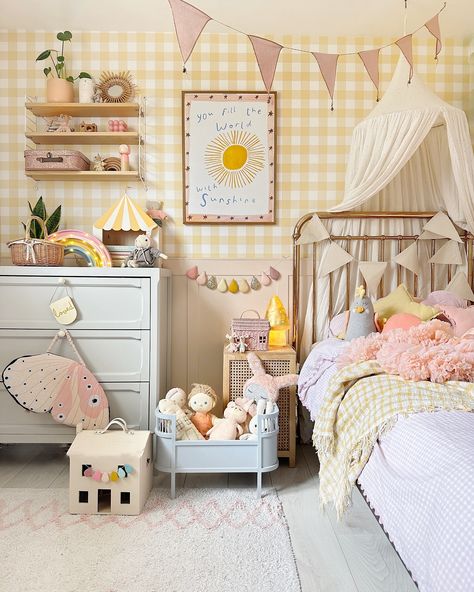 Yellow nursery walls