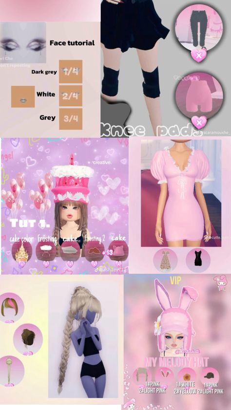 Hidden Dti Items, Cute Dti Hacks, Clothing Hacks Dti, Sign Dress, Pink Tip Nails, Skin Paint, Baby Belly, Comic Style Art, Game Dresses