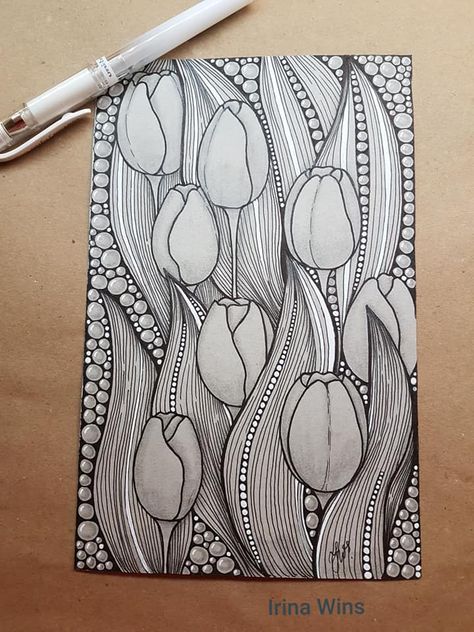 https://www.facebook.com/Irinas1Bildersammlung/photos/pcb.1114408288707821/1114408222041161/?type=3&theater Modele Zentangle, Zantangle Art, Arte Doodle, Zen Doodle Patterns, Zentangle Artwork, Zen Doodle Art, Zentangle Designs, Doodle Art Drawing, Mandala Art Lesson