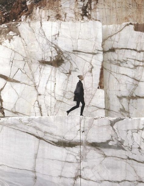 Carrara, cava di marmo The Quarry, Robert Mapplethorpe, Editorial Photography, Textures Patterns, Fashion Photo, Art Direction, Photography Inspiration, Antonio Mora Artwork, Art Photography