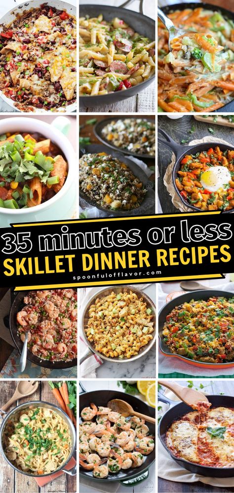 Easy One Pot Dinners For Two, Cheap One Skillet Meals, Skillet Dinners For Two, Easy No Stove Meals, Cheap Easy Skillet Dinners, Simple 1 Pot Meals, Dinner Stove Top Recipes Easy, Easy Meals For Two Stovetop, Cheap Healthy Skillet Meals