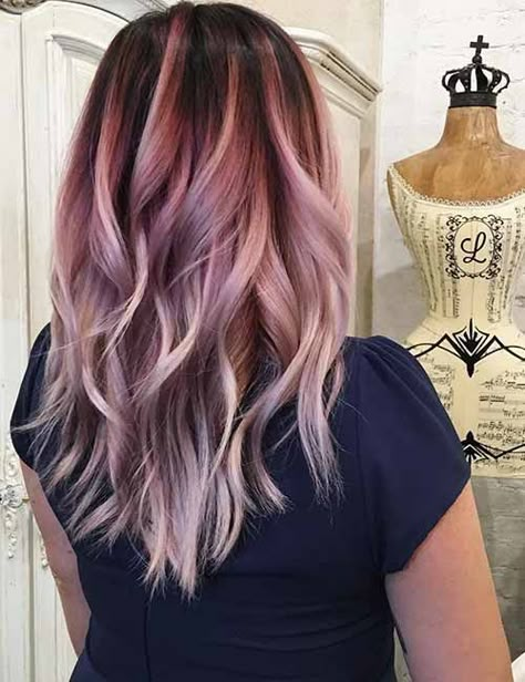 Brown Ombre Hair, Ombre Hair Blonde, Ombré Hair, Hair Color Purple, Ombre Hair Color, Purple Ombre, Summer Hair Color, Hair Color Balayage, Blonde Ombre