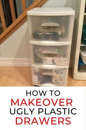 Plastic Drawer Makeover, Drawer Makeover, Drawers Makeover, Upcycle Storage, Diy Furniture Decor, Geek Decor, Organize Your Home, Plastic Drawers, Décor Diy