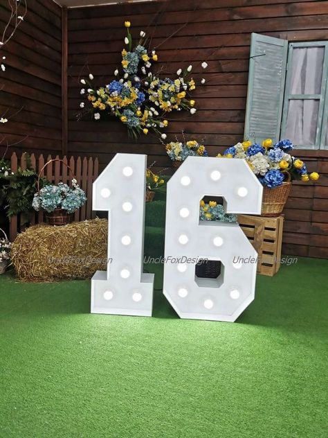 Styrofoam Letters, Sweet 16 Party Themes, Giant Letters, Lighted Marquee Letters, Wild West Party, Free Standing Letters, Foam Letters, Plastic Letters, Wooden Numbers