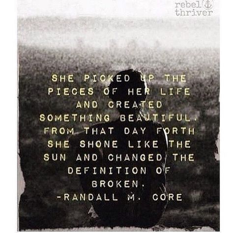 221 Likes, 6 Comments - ⚓️Rebel Thriver (@rebelthriver) on Instagram: “Changing the definition of broken. So glad to recognize the gift in all the places I've broken…” Pieces Quotes, Girlfriend Quotes, Life Change, Up Quotes, Trendy Quotes, Quotes About Moving On, Life Coaching, New Quotes, Quotes About Strength