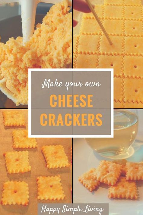 Making Crackers Simple, Healthy Cheese Its, Cheese It Cracker Recipe, How To Make Cheez Its, Cheeze Its Recipe, Cheese It Recipe, Cheese Its Recipe Snacks, Cracker Recipes Homemade, Homemade Cheese Its