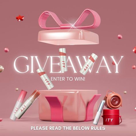 Giveaway Time: ITY Mother's Day Magic! 🌸 Get ready to celebrate Mother's Day with our Giveaway! Show us how you honor the special women in your life with your makeup artistry and stand a chance to win perfect gifts to celebrate the magic of Mother's Day! Here’s how you can participate and win: 📸How to Enter: 1. Follow @ity_cosmetics and like this post❤️⁠ 2. Tag 2 friends 3. Share the post to your story with hashtag #itycosmetics (Tip: comment more to get more entries!) 📅 Giveaway Period: Ma... Giveaway Post Ideas, Giveaway Aesthetic, Giveaway Design, Giveaway Graphic, Giveaway Ideas, Makeup Giveaway, Vending Machine Business, Beauty Giveaway, Giveaway Post