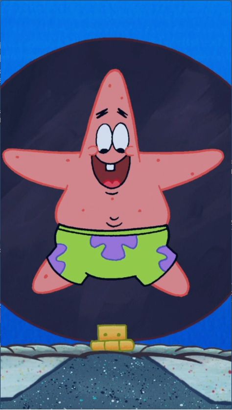 Patrick Star Rock Painting, Patrick Star Painting Canvas Easy, Patrick Star Cool, High Patrick Star Painting, Patrick Canvas Painting, Spongebob Rock Painting, Patrick Star Tattoo, Patrick Star Painting, Patrick Star Drawing