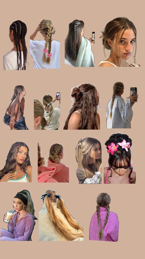 braids, buns Rafting Hairstyles, Hairstyles For The Mall, Cute Boating Hairstyles, Diving Hairstyles, Swimming Pool Hairstyles Ideas, Hairstyles To Go Out, Hairstyles For Beach Day, Cute Hairstyles For The Beach, Hair Styles For The Beach