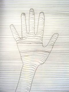 candice ashment art: Illusional-Delusional Hand Art - 3rd Grade Hand Art Projects, Paper Drawing, Hand Art, Easy Projects, 3rd Grade, Art Project, Art Lessons, One Color, Peace Gesture