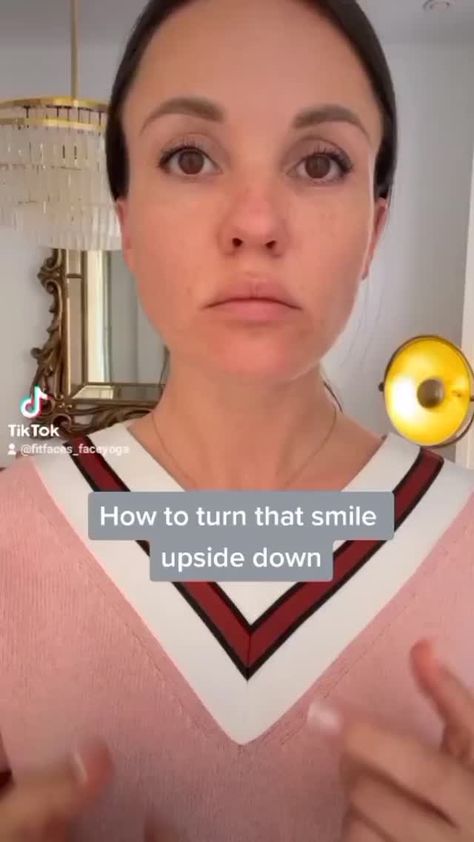 fit_faces on Instagram: How to turn that smile upside down. The corners of the lips tend to go down as we age. This happens because of the tension in the muscle… Downward Turned Lips, Upside Down Smile, That Smile, Beauty Regimen, Products Makeup, How To Turn, Upside Down, Hair Ideas, Hair Makeup