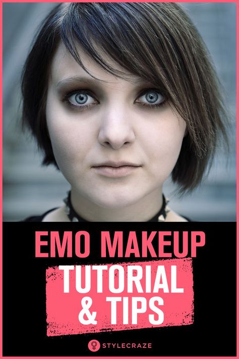 Emo Makeup Tutorial And Tips #makeup #ideas #tips #tutorial #makeupideas Easy Emo Makeup, Emo Eye Makeup, Emo Makeup Tutorial, Emo Eyeliner, Emo Makeup Looks, Makeup Wings, Winged Eyeliner Tutorial, Cute Eyeshadow Looks, Korean Makeup Tutorials