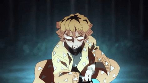 Cool Animations Gif, Zenitsu Wallpaper, Animated Wallpaper For Pc, Zenitsu Kimetsu No Yaiba, Japanese Gif, Gifs Anime, Gif Background, Naruto Gif, Anime Gifs