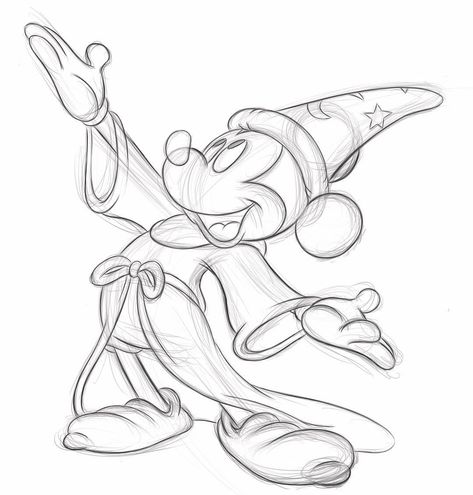 Robert Griggs on Instagram: “And the drawing on my screen which has just started showing up in the parks on pins and whatever else.  #mickey #fantasia #disneyland…” Wizard Drawing, Mouse Wizard, Mickey Mouse Drawing, Easy Steps To Draw, Wizard Drawings, Mickey Drawing, Mickey Tattoo, Easy Disney Drawings, Disney Drawings Sketches