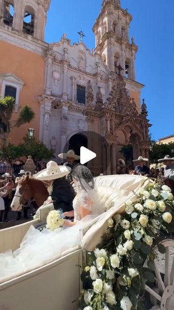 Vive Mexicana ® on Instagram: "Feliz Sabado de Bodas Mexicanas 🇲🇽👰🏻‍♀️🤵🏽‍♂️  @zacatecas_travel   Boda charra en el pueblo mágico de #Jerez en #ZacatecasDeslumbrante 🐴🇲🇽   🎬 Video de @enconectejerez  #bodacharra #bodazacatecas #bodazacatecana #bodamexicana #bodatradicional #iglesia #iglesiajerez #jerezzacatecas #jerez #jerezpueblomagico #pueblomagico #zacatecasmexico #zacatecasenamora #zacatecastravel #mexico #mexicanculture #mexicanwedding #wedding #bride #groom #bodasmexicanas #bodas" Guadalajara Wedding Venues, Zacatecas Wedding, Guadalajara Wedding, Oaxaca Wedding, Hispanic Wedding, Boda Mexicana, Wedding Bride, Bride Groom, Destination Wedding