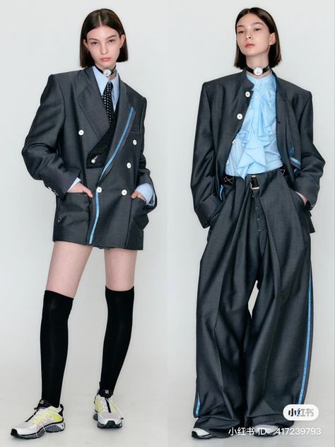 Matching Suits, Bestie Outfits, Prep Style, Old Fashion Dresses, Sailor Fashion, Woman Suit Fashion, Suit Fashion, Character Outfits, Minimalist Outfit