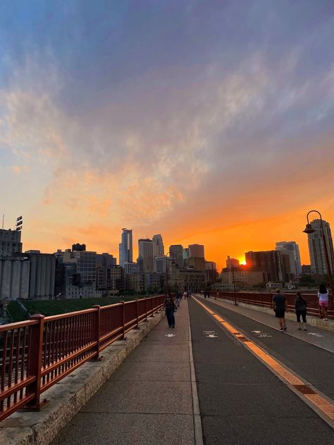 Minneapolis Aesthetic, Stone Arch Bridge Minneapolis, Stone Arch Bridge, Minneapolis Skyline, Minneapolis City, Vision 2024, Arch Bridge, Stone Arch, Photoshop Projects