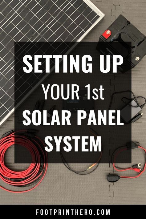 Solar Power System For Van, Solar Power Set Up, Cabin Solar System, How To Build A Solar Panel, Solar Power For Beginners, Diy Solar Panel Installation, Solar Shed Power, Diy Solar Panel How To Make, Solar Setup Off Grid