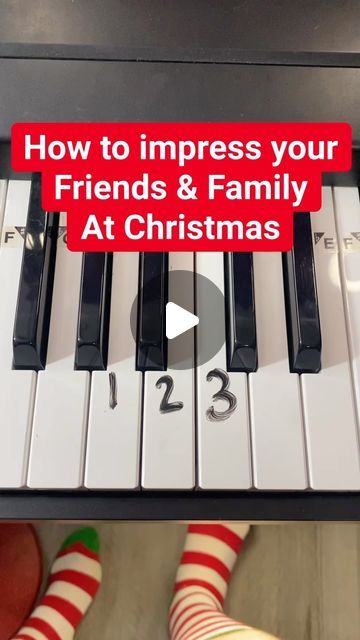 TheRubyPiano on Instagram: "Carol of The Bells EASY  Piano Lesson 🎄🔔 #piano #pianotutorial #christmas #pianolesson #carolofthebells #pianolessons #pianolover" Piano Decorated For Christmas, Simple Piano Songs, Piano Christmas Songs, Easy Piano Christmas Songs, How To Play Christmas Songs On Piano, Piano Songs Christmas, How To Play Jingle Bells On Piano, Last Christmas Piano, Christmas Music Piano