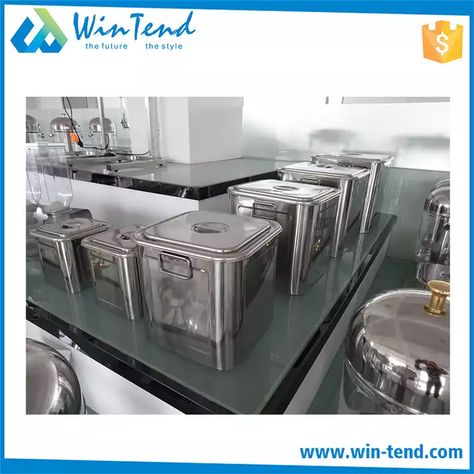 Great Certified Large Stainless Steel Bulk Food Storage Container - Buy Steel Container,Large Stainless Steel Container,Stainless Steel Bulk Food Storage Container Product on Alibaba.com Bulk Buying Storage, Bulk Food Storage Containers, Stainless Steel Food Storage, Stainless Steel Food Containers, Steel Storage Containers, Big Jar, Stainless Steel Containers, Kitchen Store, Bulk Food