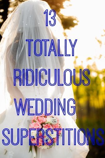 With wedding season in full swing, we're taking a look at some of the weird—and totally cray cray—superstitions about getting married. As insane as they are, these good/bad omens are pretty easy to follow…so you might want to keep them in mind, you know, just in case. Wedding Superstitions, Different Wedding Ideas, Wedding August, Marriage Retreats, Wedding Wishlist, Cultural Beliefs, Spiritual Reading, Cray Cray, Bad Omens