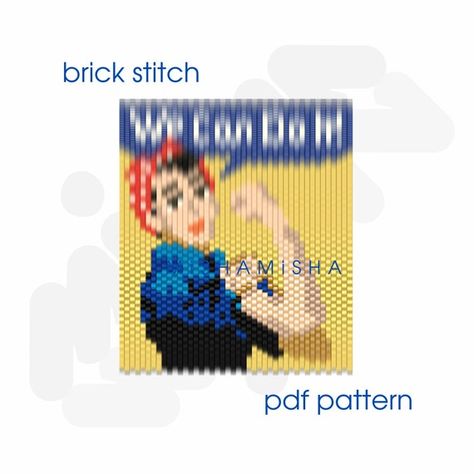 Lupine Flowers, First Mothers Day Gifts, Brick Stitch Pattern, First Mothers Day, We Can Do It, Delica Beads, Brick Stitch, Beautiful Patterns, Pdf Pattern