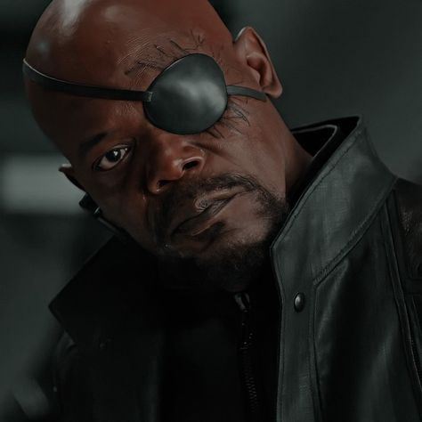 Nick Fury Icon, Fury Aesthetic, Thor Mcu, Dr Marvel, Mcu Dr, Marvel Dr, Marvel Icons, Mcu Marvel, Nick Fury