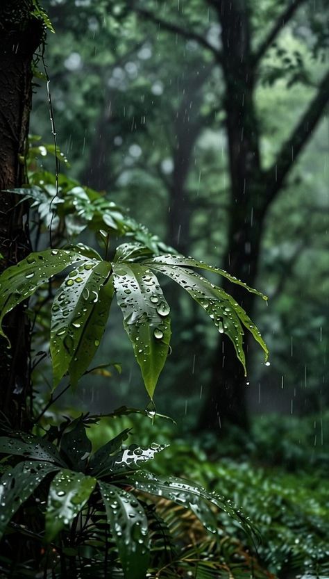 Beautiful Paintings Of Nature, Plain Black Wallpaper, Rain Aesthetic, Iphone Wallpaper Hd Nature, Horse Aesthetic, Beautiful Wallpapers Backgrounds, Fantasy Places, Forest Photography, Beautiful Landscape Wallpaper