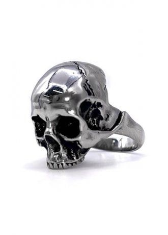 Goddess Hel, Anatomical Jewelry, Names Meaning, Silver Foil Printing, Norse Goddess, 3d Skull, Art Ring, Alternative Jewelry, The Underworld